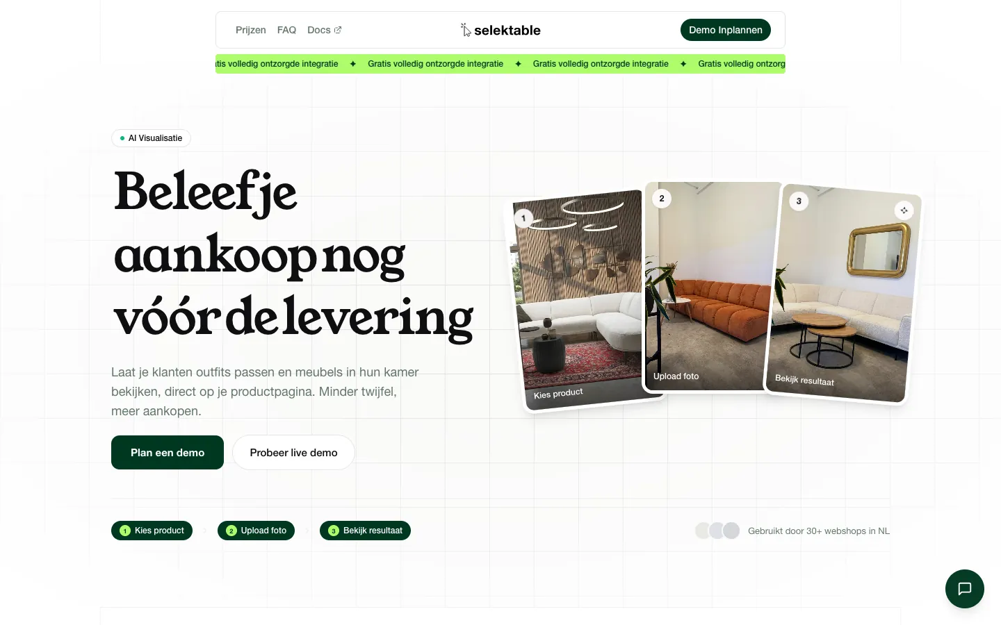 Live voorvertoning: Selektable